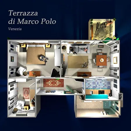 Ca' Terrazza Di Marco Polo By Sarlux